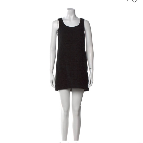Theory Black Mini Dress